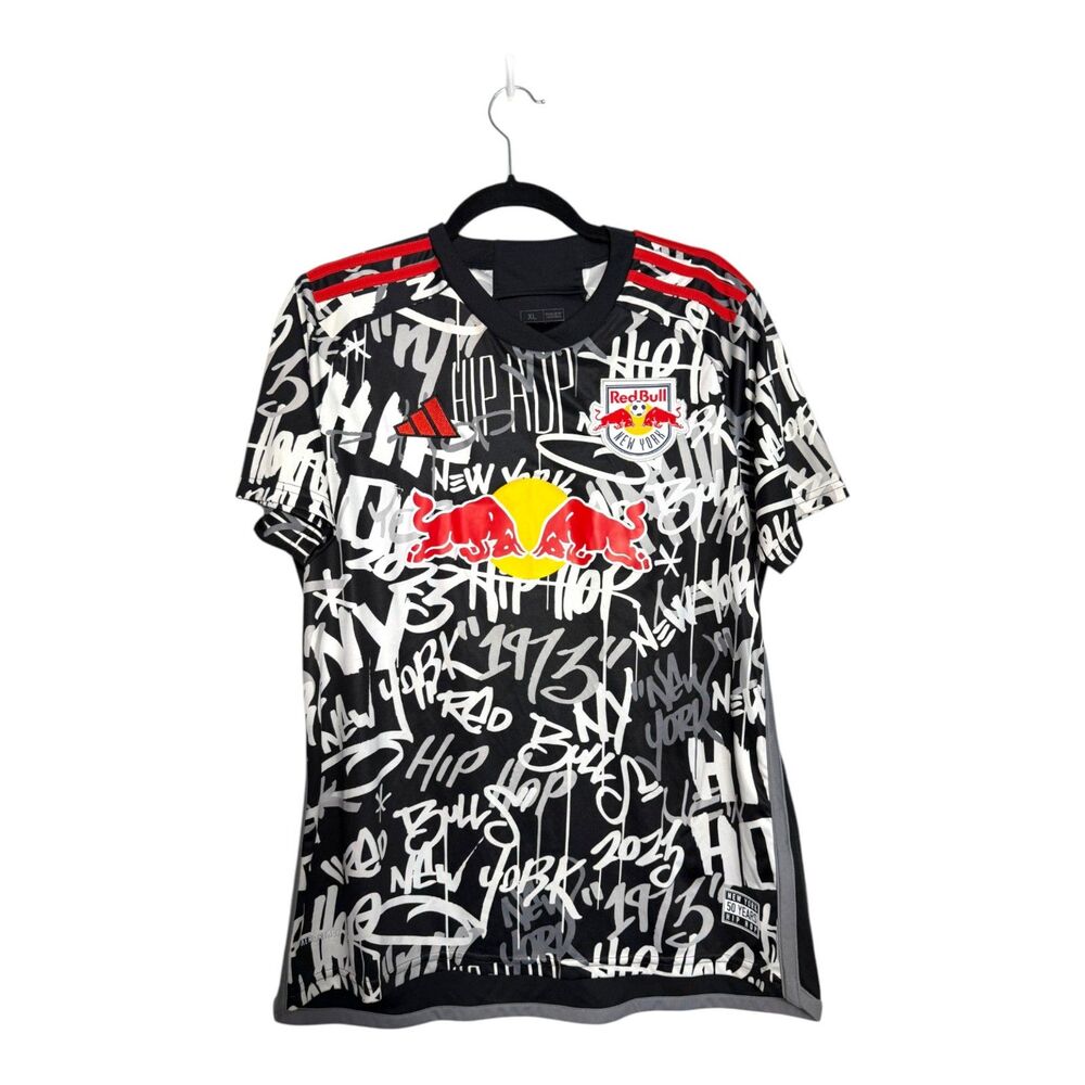 Adidas New York Red Bull 2023 2024 Third Jersey Regular Fit Youth XL